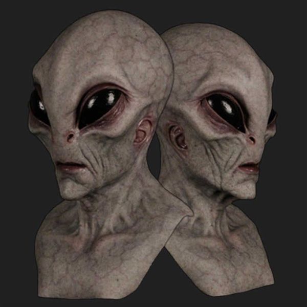 Halloween assustador horrível horror alienígena máscara supermacia magia assustador festa decoração engraçado cosplay prop máscaras189r