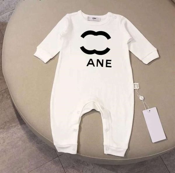 Novo estilo macacão c 100% algodão bebê designer de luxo macacão recém-nascido conjuntos recém-nascidos macacões marca meninas meninos roupas macacão crianças bodysuit