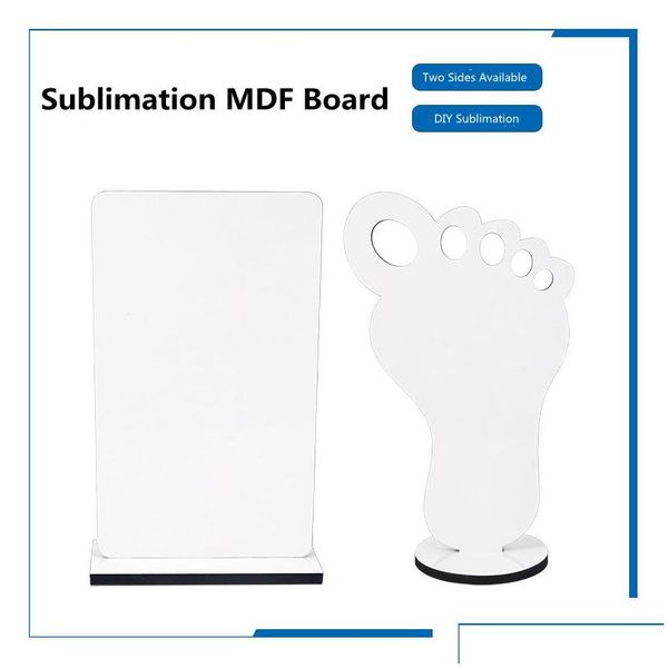 Zanaat Araçları Düşük MOQ MDF Board DIY Süblimasyon P O Çerçeve Ayak Rec Ahşap Resim Padleri Isı Transferi Sanat Resimleri Süslemeleri Sublima DHBSJ