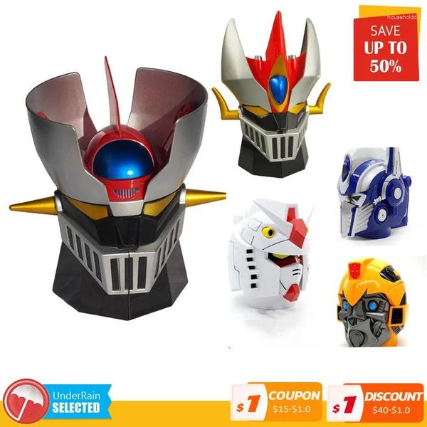 Su Şişeleri Çok fonksiyonlu 420ml Paslanmaz Çelik Kupalar Ashtray Anime Robot Büyük Mazinger Z Kahve Süt Bardakları Doğum Günü hediyesi