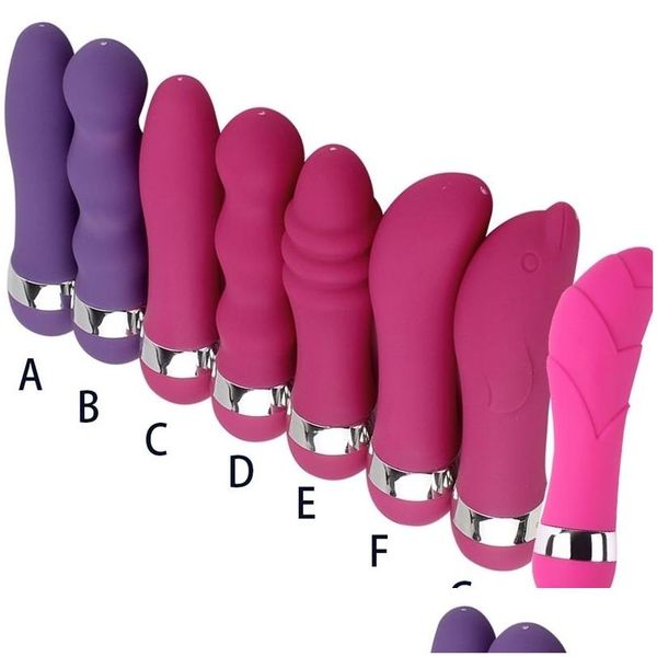 Beinmassagegeräte Masrs ADT Produkte 6 kleine King Kong Vibrator Mini Av Mas Stick Damengeräte Drop Lieferung Gesundheit Schönheit Massage Dh5C6