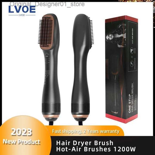 Secadores de cabelo Rotação automática Modelador de cabelo de cerâmica Ferramenta de estilo de ferro de ondulação automática Ferro de ondulação Wand Air Spin e Curl Curler Hair Waver Q240131