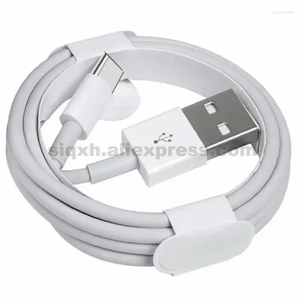 1000 Teile/los 1M Weiß Micro USB Typ C Ladekabel Für Telefon 5 6 7 8 S X Plus 11 12 Daten Sync Ladegerät Kabel OD3.0 Hohe Qualität