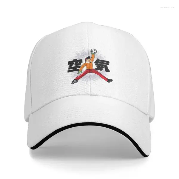 Cappellini da baseball Custom Air Portiere Capitan Tsubasa Berretto da baseball Donna Uomo Traspirante Anime Genzo Wakabayashi Cappello da papà Sport