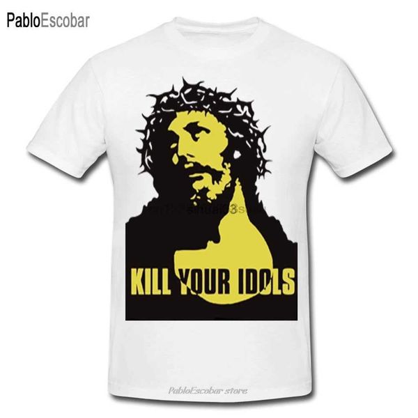 Herren-T-Shirts Kill Your Idol T-Shirt Axl Rose Guns N Roses individuell bedrucktes T-Shirt Hip Hop lustiges T-Shirt Bequemes T-Shirt Sommer-O-Neck-T-Shirt