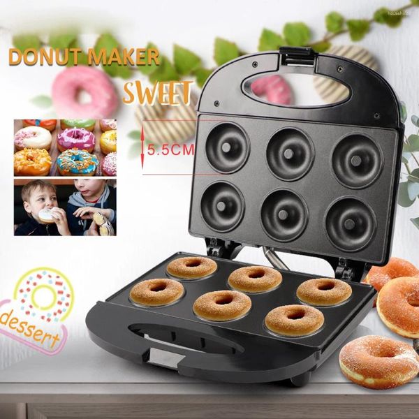 Fabricantes de pão 220V Casa Café da Manhã Waffle Totalmente Automático Mini Dupla Face Aquecimento Elétrico Sandwich Cake Maker Máquina