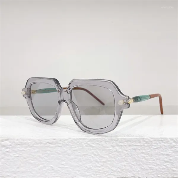 Sonnenbrille für Damen Deutschland KUB MASKE P13 Rund Retro Acetat Hochwertiger Mann Frau Weiblich