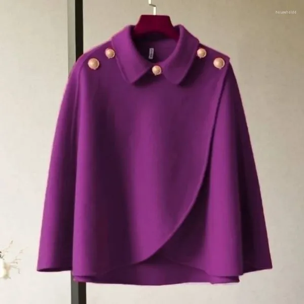Женские блузки, модная рубашка с лацканами и пуговицами, рубашка с рукавами «летучая мышь», одежда 2024, зимние повседневные топы, асимметричная блузка