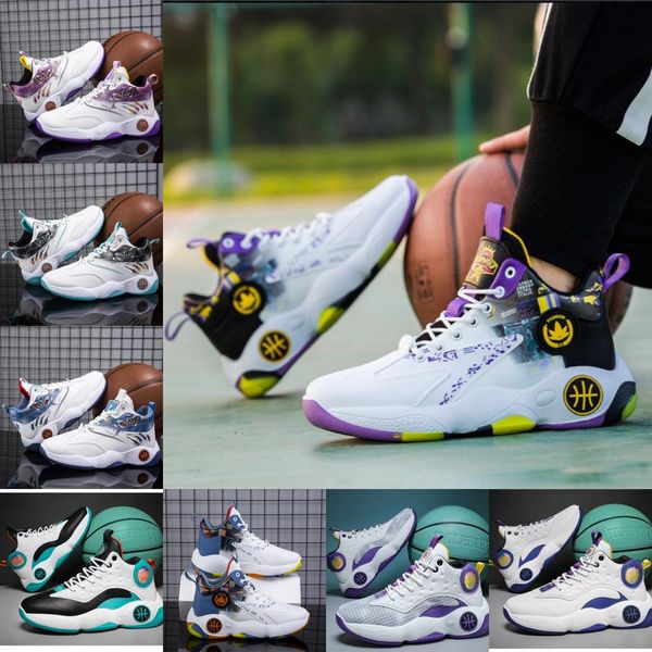 2024 Basketballschuhe Herren High-End-Atmosphäre hohe Qualität rutschfest stoßfest bequem Mode hohe Qualität 39-45