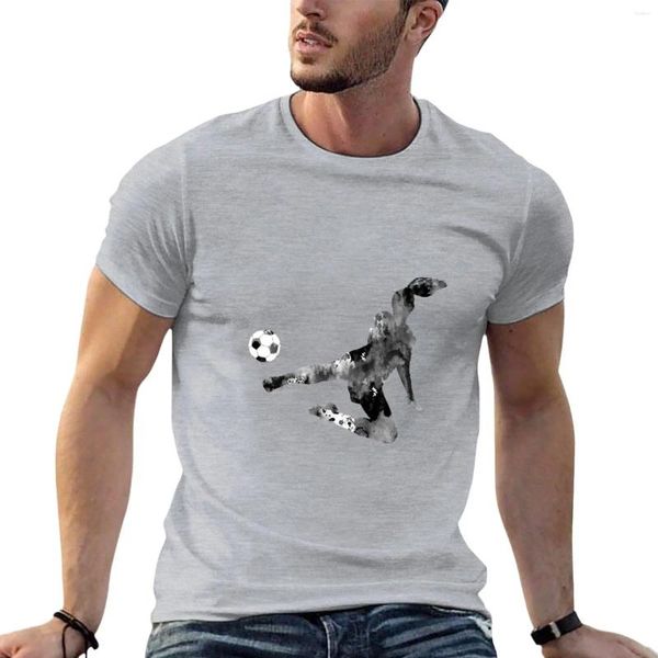 Canotte da uomo T-shirt da calciatore femminile Felpe con cappuccio Asciugatura rapida Taglie forti T-shirt da uomo slim fit