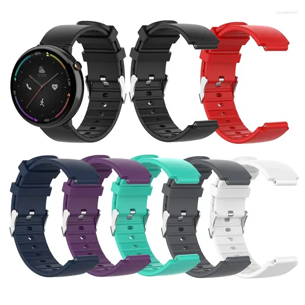 Pulseiras de relógio para Huami Amazfit 2 A1807 Smart Soft Silicone Pulseira Nexo Global Versin