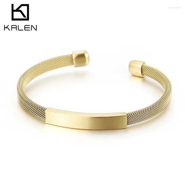 Pulseira 6mm malha 316L aço inoxidável pulseiras masculinas acessórios de festa na moda