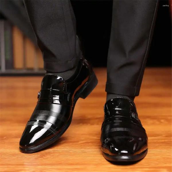 Sapatos de vestido 43-44 Mocassini Homens Brancos Saltos para Casamento 43 Sapatilhas Cesta Esportiva Pequeno Preço Tenes