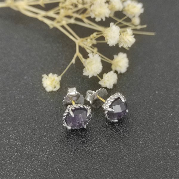 DY ear Stud designer gioielli di moda donna orecchino di lusso Orecchini con fibbia a filo intrecciato in argento sterling 925 placcato oro 18 carati spedizione gratuita con scatola