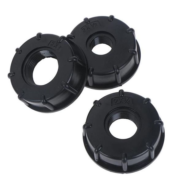 Equipamentos de rega Adaptador de tanque IBC Torneira Conector Válvula de substituição para conectores de água de jardim doméstico 1/2 polegadas 3/4 1 Threa220y