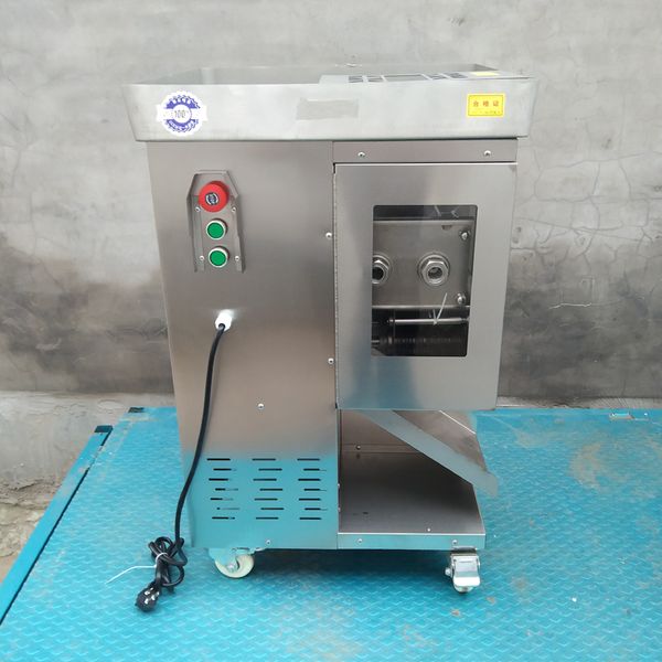 Picador de alimentos industrial comercial/máquina trituradora de vegetais/máquina de cortar 220v 110v