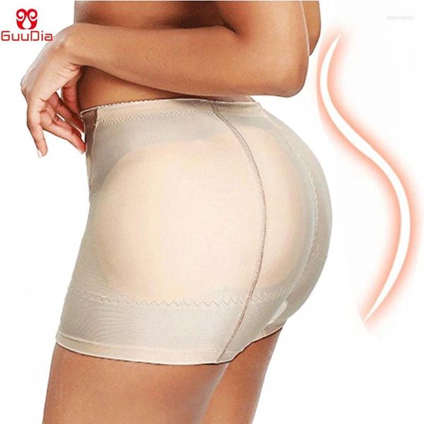 Shapers femininos guudia hip buenhance de para nádega realçador acolchoado booty calcinha shapewear inferior almofada bum almofadas suave roupa interior