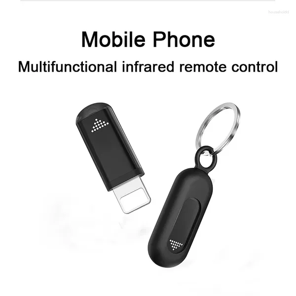 Controladores remotos Telefone IR Blasters Controle para Lightning Tipo C Universal Smart Infrared App Adaptador Home Tool