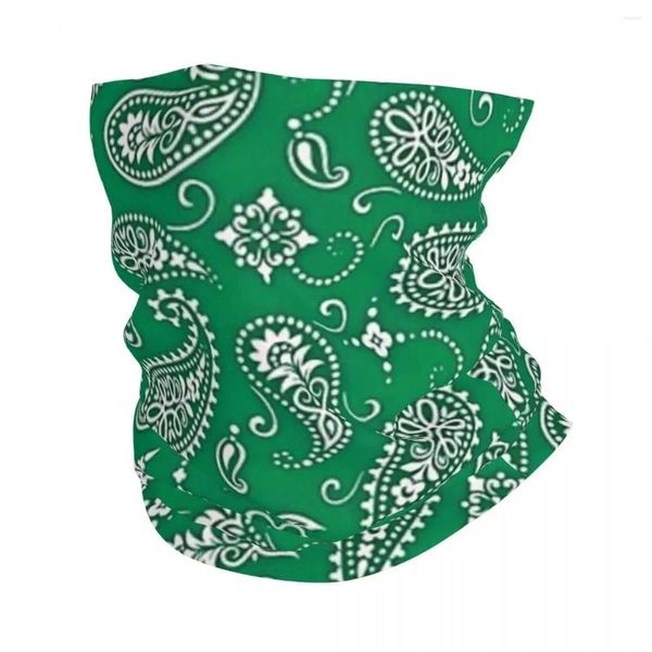 Sciarpe Bandana Modello Paisley Ghetta per il collo Stampata Maschera avvolgente Sciarpa Multifunzione Fascia per escursionismo Pesca per uomini Donne Adulti