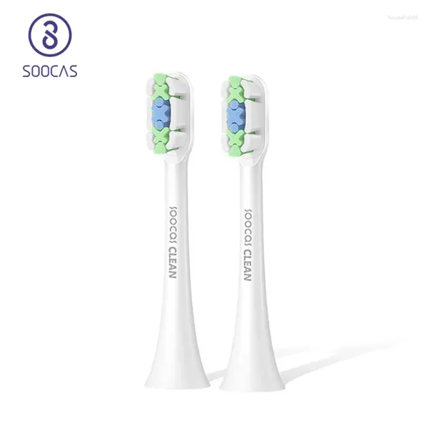 X3/X3U Cabeças de escova de dentes de substituição originais SOOCARE X3U Sonic Electric Tooth Brush Head Bico Jets