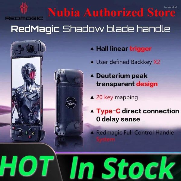 Игровые контроллеры, оригинальный геймпад Nubia Redmagic Shadow Blade для игрового телефона 8 Pro Oneplus 11 IQOO 11Pro, ручка для киберспорта