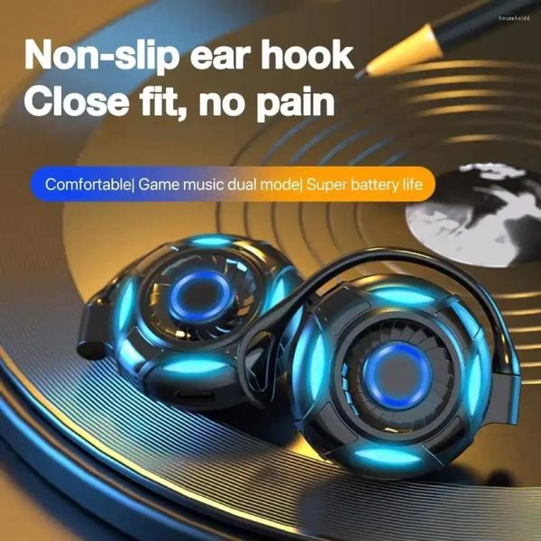 Asılı Kulak TWS Kablosuz Kulaklıklar Dokunmatik Kontrol S660 Müzik Kulaklıkları Bluetooth 5.3 Kulaklık Sporları Mikro