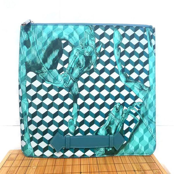 Сумки-клатчи Женская мужская сумка LOUP NOIR Высочайшее качество Модный конверт посылка документов Чехол для туалетных принадлежностей Защитный клатч для макияжа Lea306u