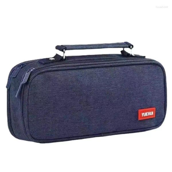 Estojo de lápis de 5 camadas, caixa de armazenamento de grande capacidade para meninos, meninas, bolsa de caneta, estudantes, volta às aulas, material de escritório, papelaria