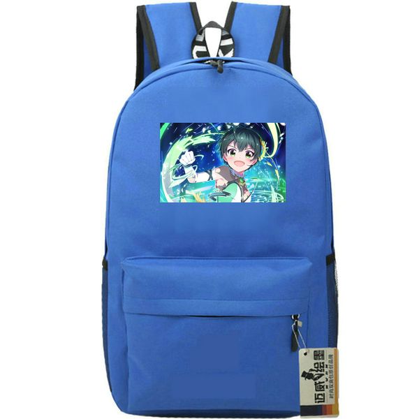 Subaru Wakaba mochila Battle Girl High School day pack Bela bolsa escolar estampa de desenho animado mochila esportiva mochila ao ar livre