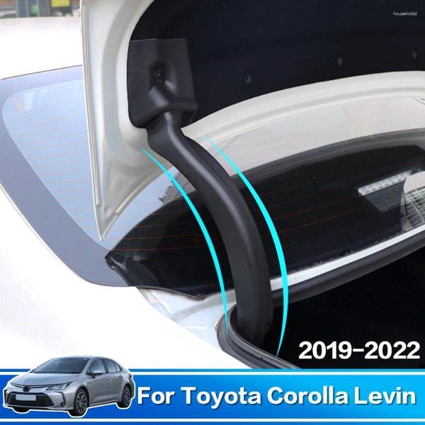 Acessórios interiores 2 pçs porta traseira do carro boot suporte protetor tronco struts capa guarnição acessório para toyota corolla levin 2024