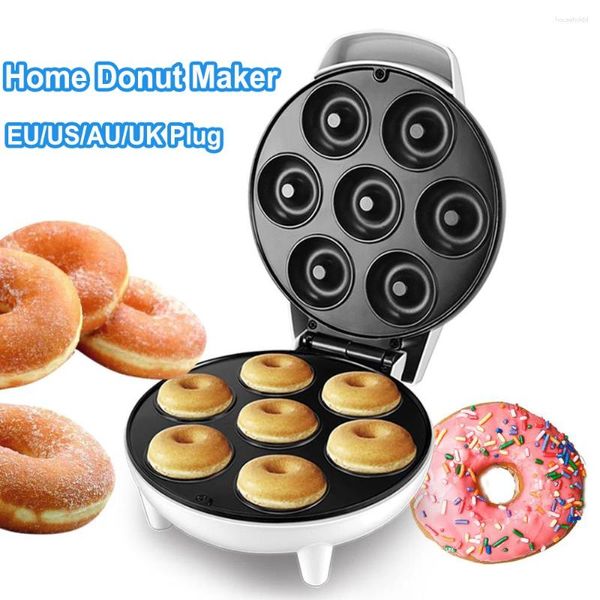 Fabricantes de pão 1200w máquina de donut elétrica de alta potência casa multi-funcional aquecimento automático ovo bolo cozimento café da manhã