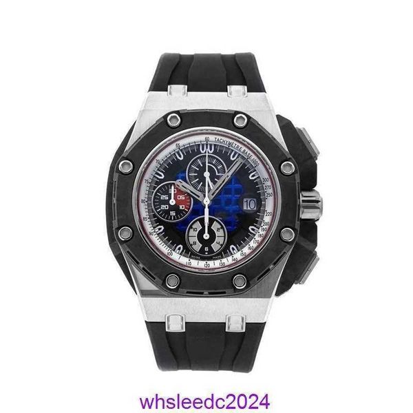 Audemar Pigue Mechanische Uhren Royal Oak Offshore Auto Platinum Herren-Luxus-Automatikuhr 26290PO.OO.A001VE.01 HB 09D6