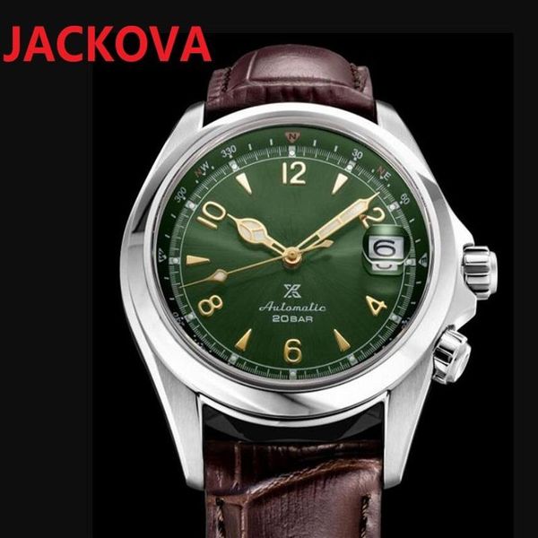 Tendenza aziendale di fascia alta orologi completamente funzionali Cronografo da uomo serie colore cocktail in pelle di mucca Orologio europeo della migliore marca Bracciale226s