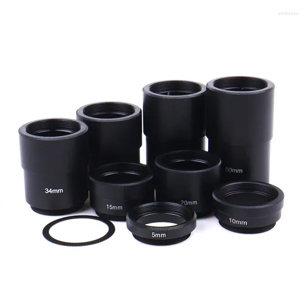 C-CS montagem cctv lente adaptador anel tubo de extensão 20mm 10mm 5mm 0.5mm 1mm 2mm c para cs terno para câmera de segurança po