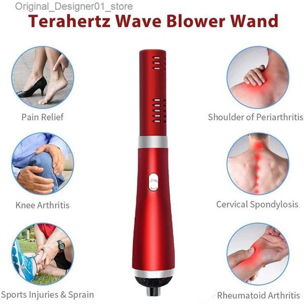 Secadores de cabelo Terahertz Blower Device Iteracare Light Magnético Saudável Physio Machine Body Care Pain Relief Electric Hair Blowers Wand Q240131