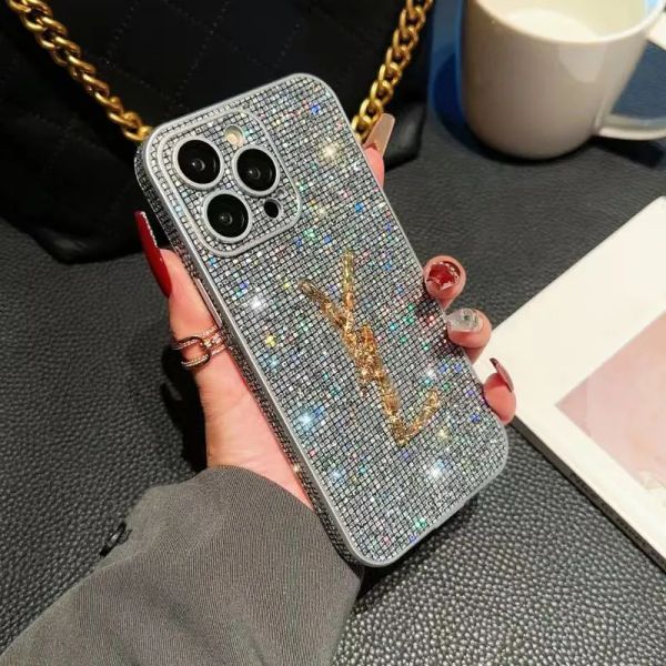 Designer-Handyhülle mit Anti-Drop-Schutz für 15 iPhone-Hüllen 14 Promax Luxury 13 Premium 12 Flash Diamond 11 mit Objektivfolie Schutzhülle Cover Shell CYG24013008-5