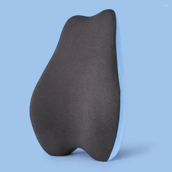 Cuscino di guida per sedile posteriore, supporto lombare ergonomico in memory foam per alleviare il dolore inferiore, sedie da ufficio, auto, viaggi morbidi