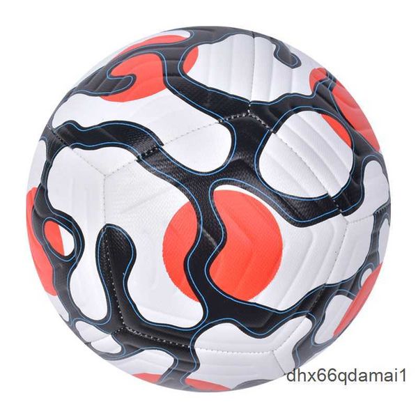 Мячи Футбольный мяч из искусственной кожи Размер 5 4 Машинная прошивка Ворота для уличного футбола Тренировочный матч Лиги Детский мужской футбол 230603 KVI8