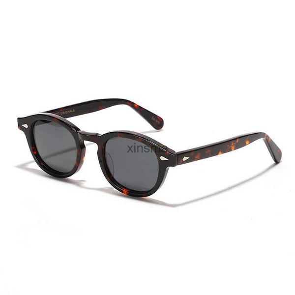 Occhiali da sole Retro Johnny Depp Occhiali da sole Uomo Donna Occhiali da sole polarizzati Marca Vintage Montatura in acetato per occhiali da vista maschili Lemtosh Eyewear YQ240131