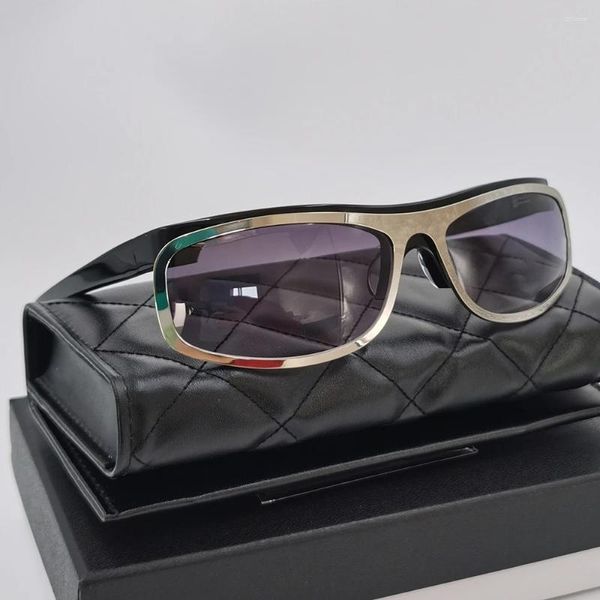 Occhiali da sole 2024 Cat Eye Frame da donna di design di lusso Occhiali da vista alla moda per donna Elegante fatto a mano UV400