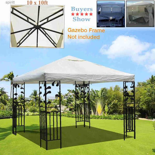 Shade 3x3M Garten Camping Markise Zelt Shelter Wasserdicht Outdoor Zelt Baldachin Top Dach Sonnenschutz Abdeckung Pavillons Terrasse Garten Gebäude YQ240131