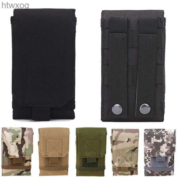 Sacchetti per cellulare Tattico militare Camo Marsupio Borsa per telefono Sacchetti per telefono Molle Pouch Cintura Tasca da campeggio Marsupio Custodia per telefono Tasca per caccia YQ240131