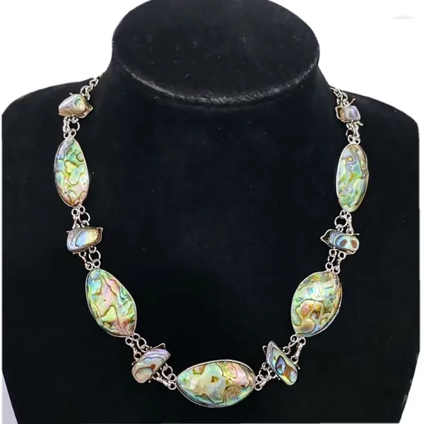 Anhänger Halsketten Bunte Abalone Muschel Cocktail Party Choker Perlenkette Frauen Schmuck Geschenke