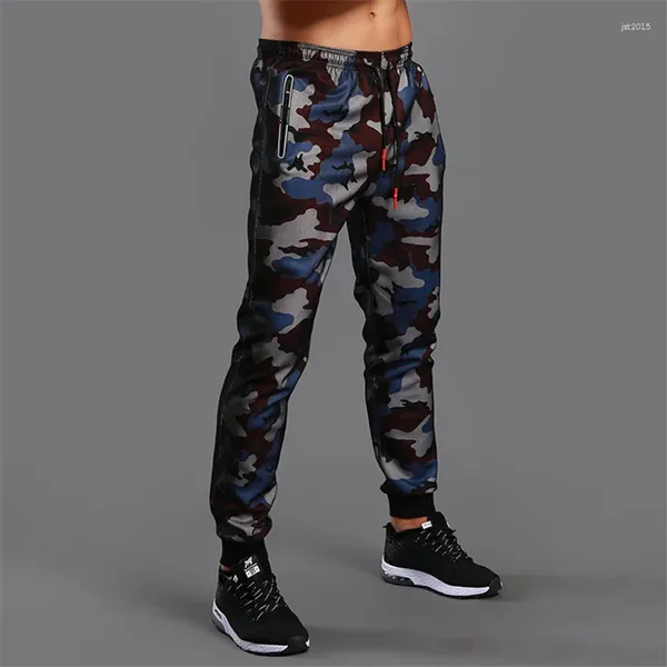 Calças masculinas 2024 camuflagem jogging homens esportes leggings fitness collants ginásio jogger musculação sweatpants esporte correndo calças