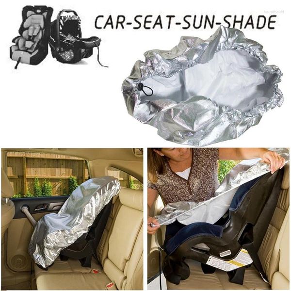 Autositzbezüge Baby Sonnenschutz Abdeckung für Kind Kinder Säugling Auto Sicherheit Kinderwagen Aluminium Film Sonnenschirm Staub UV Schutz