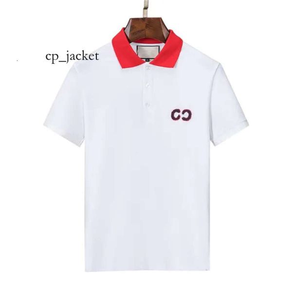 Luxus Italien Herren Stylist Polo Gg Shirts Männer Kleidung Kurzarm Mode Lässig Sommer T-Shirt Streifen Hemd T-Shirts Schlange Polos Biene Blumen Herren Medusa 6196