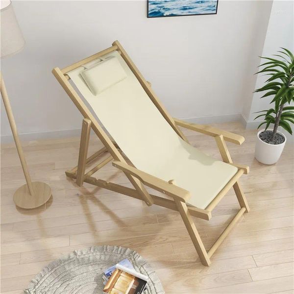 Mobília de acampamento ergonômica cadeiras de praia de madeira espreguiçadeiras balanço ao ar livre massagem jardim sexo suprimentos tumbona plegable pátio