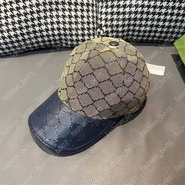 Designer Denim Jacquard Ball Cap Donna Luxury Casquette Dome Cappelli regolabili Lettera Cowboy Berretti da baseball Uomo Moda g Cappello da sole