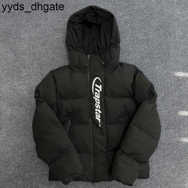 Trapstar Mhyperdrive Puffer-preto Técnico London Down Jacket Roupas Masculinas Quentes Novos Homens XZ18