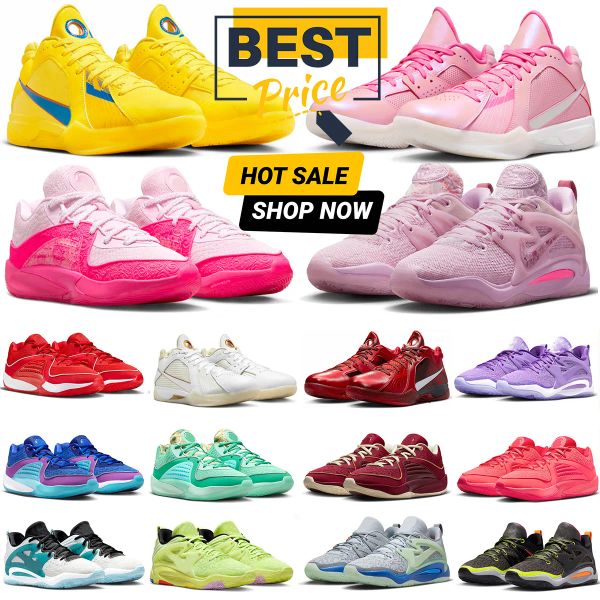 KD 16 15 Tênis de basquete Tia Pearl Wanda Deep Royal Triple Red NY vs NY Preto Vívido Roxo Geode Teal Light Lemon Twist Mens Kevin Durant KD 3 Tênis Tamanho 40-46